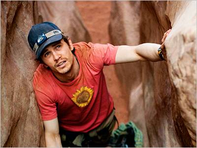 First Look at James Franco in Danny Boyle's 127 HOURS