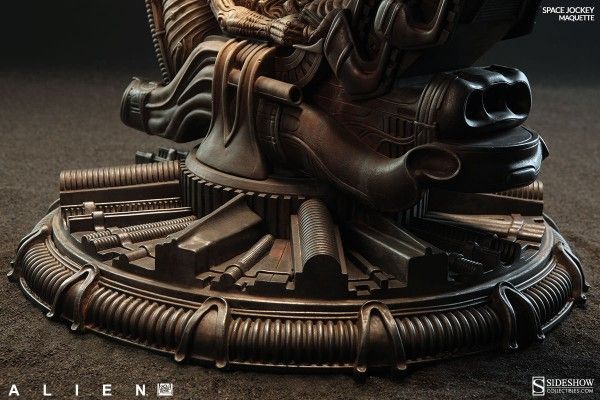 Alien Space Jockey Maquette Images from Sideshow Collectibles