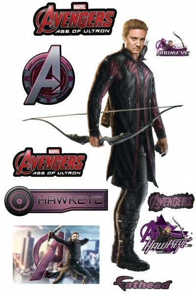 Avengers: Age of Ultron Fathead Wall Decals Featuring Ultron and Vision
