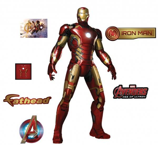 Avengers: Age of Ultron Fathead Wall Decals Featuring Ultron and Vision