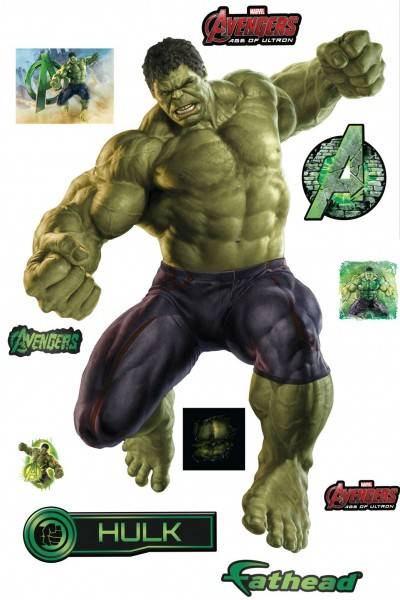 Avengers: Age of Ultron Fathead Wall Decals Featuring Ultron and Vision