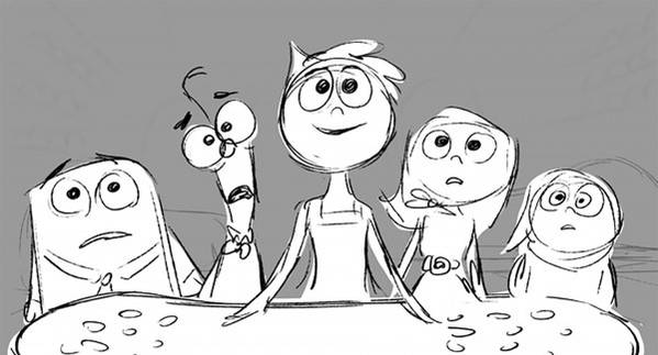 Inside Out Images Reveal How Pixar Brought Emotions to Life