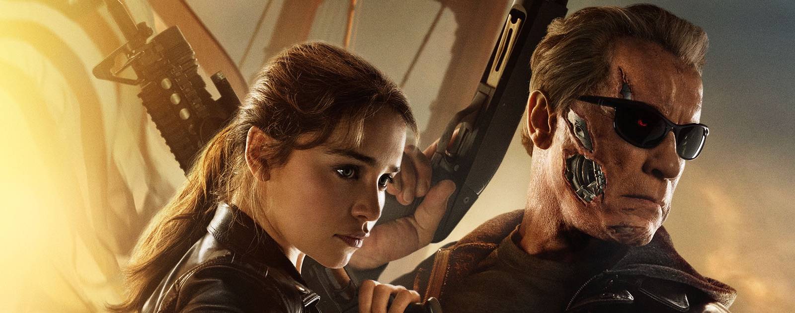 Terminator: Genisys Poster Sarah Connor and the T-800 Team Up