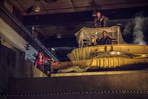 Arrow Season 4 Images Reveal Diggle in Action, Damien Darhk