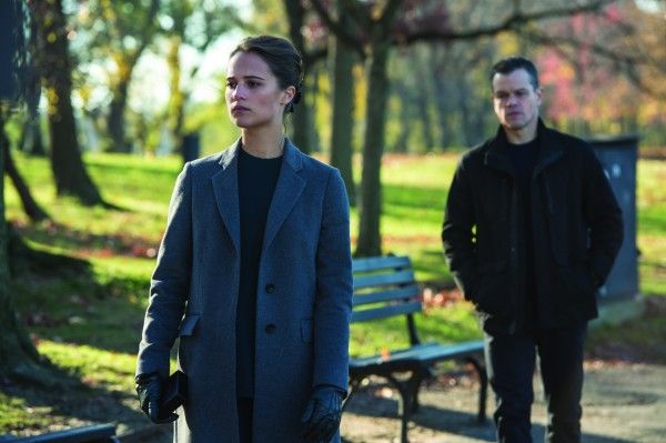 jason-bourne-matt-damon-alicia-vikander-600x399 Matt Damon’s Jason Bourne Return Officially Gets Update From Director