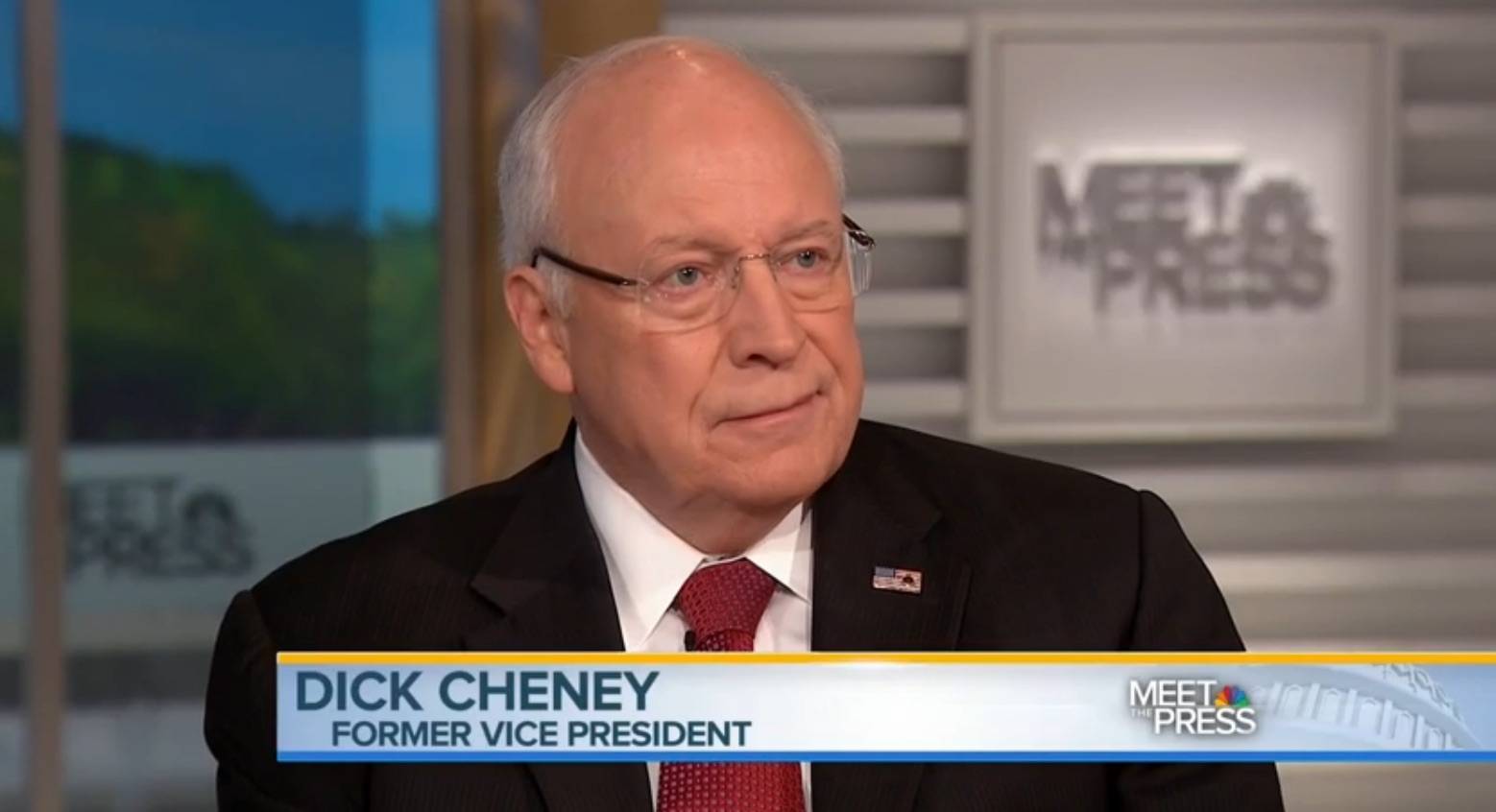 Former vice president dick cheney