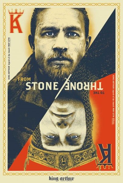 King Arthur Poster by Shepard Fairey's Studio Number One