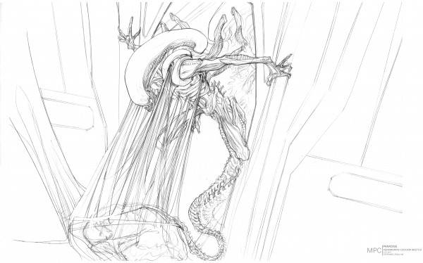 Alien: Covenant Concept Art Reveals Xenomorph Designs