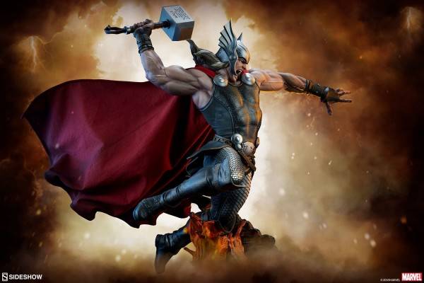 Statue Sideshow Thor Breaker Of Brimstone – Premium Format – Neuf – Marvel