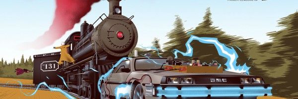 Mondo Reveals Gorgeous Back to the Future Posters and Pins