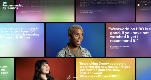 Recommended Human HBO Debuts Recommended By Humans Program in New Video
