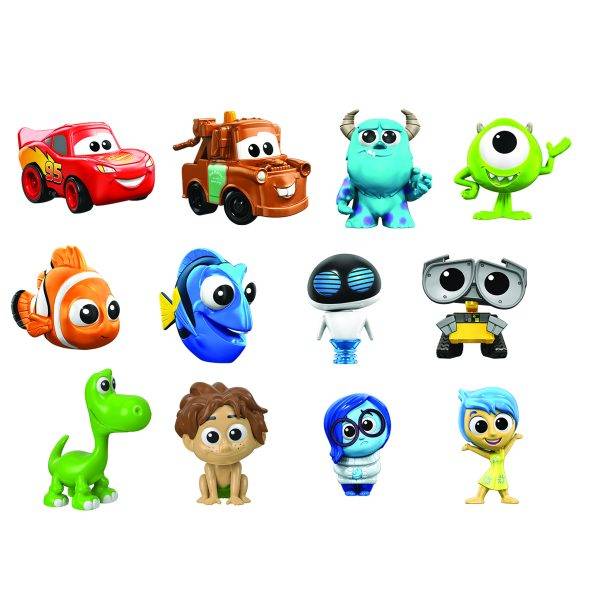 New Pixar Toys from Mattel Include Plushes, Minifigs, and More