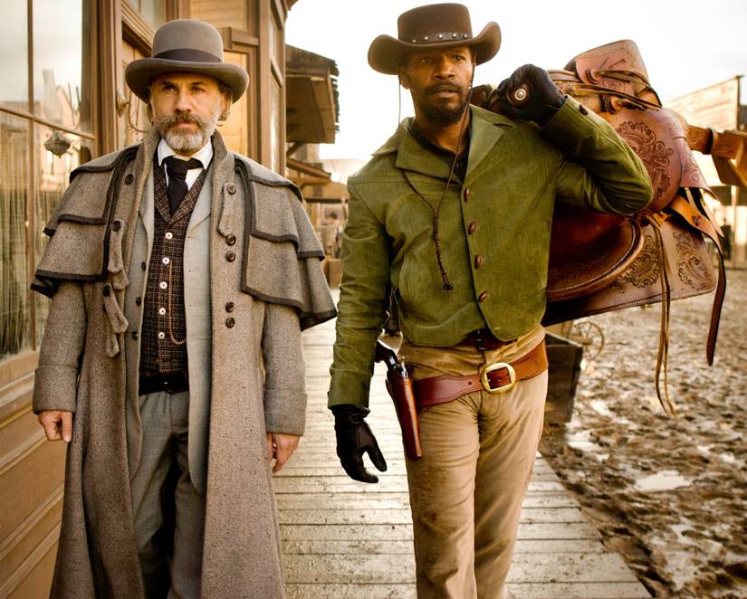 Django Unchained Jamie Foxx Christoph Waltz