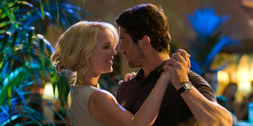 Katherine Heigl and Gerard Butler dancing in The Ugly Truth