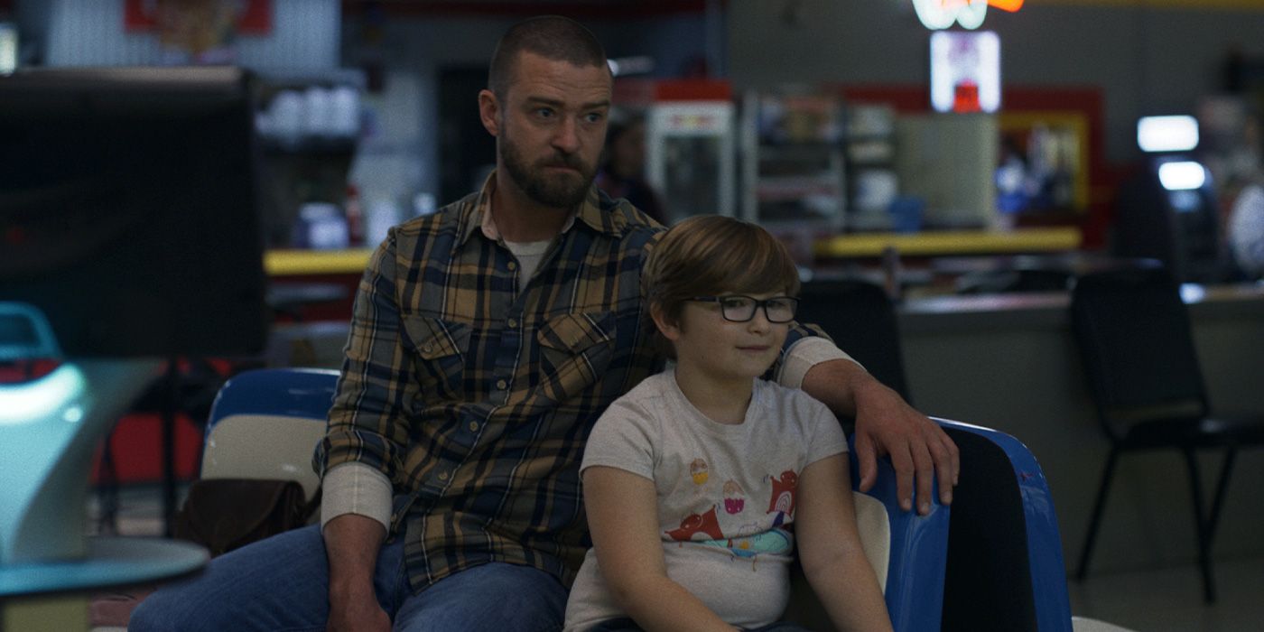 Justin Timberlake and Ryder Allen in Palmer