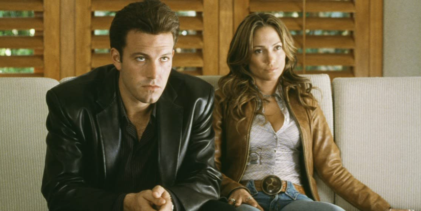 Ben Affleck and Jennifer Lopez in 'Gigli'