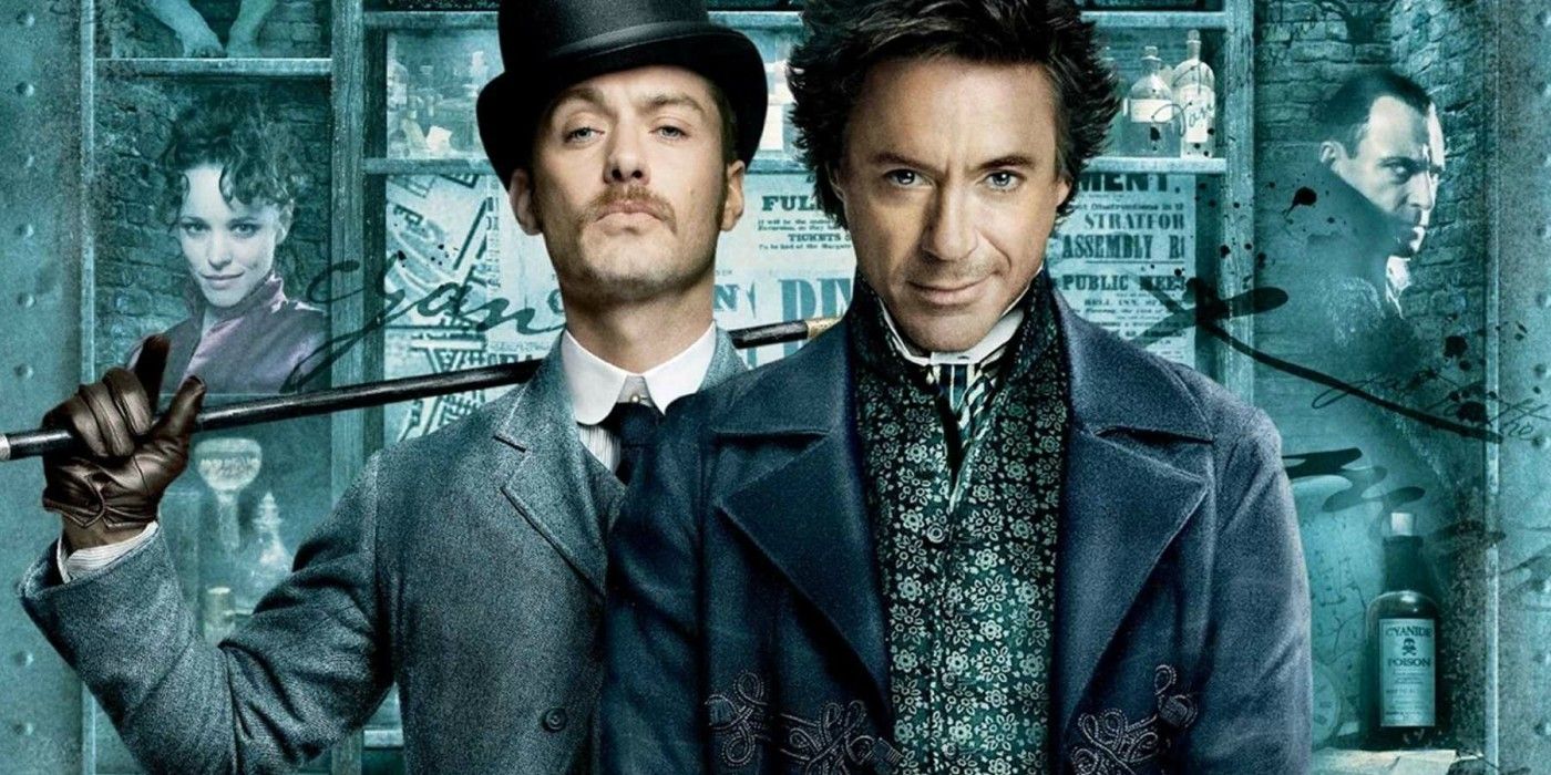 Robert Downey Jr. and Jude Law in Sherlock Holmes