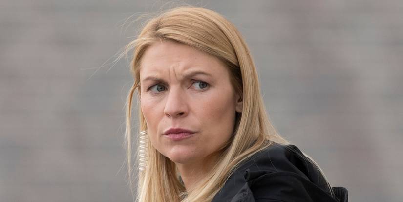 Carrie Mathison looking to the distance in Homeland