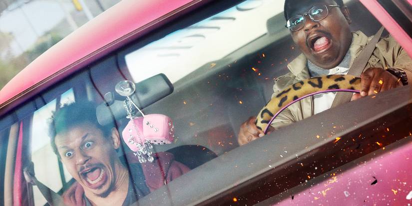 Eric Andre and Lil Rel Howery in Bad Trip