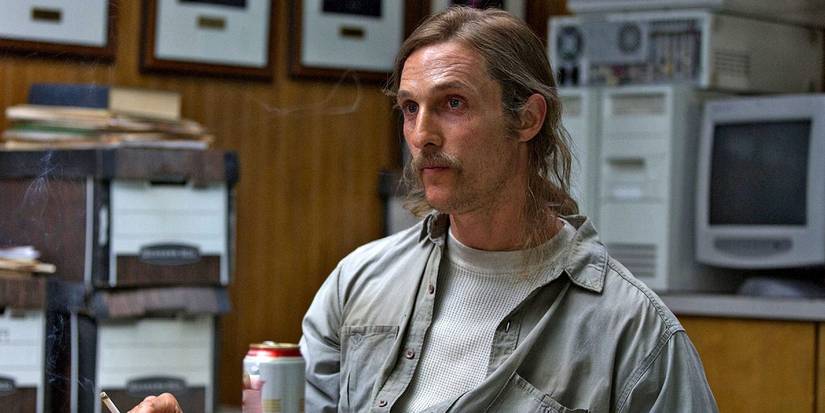 Rustin olarak Matthew McConaughey "Pas" True Detective'in 1. Sezonunda Cohle