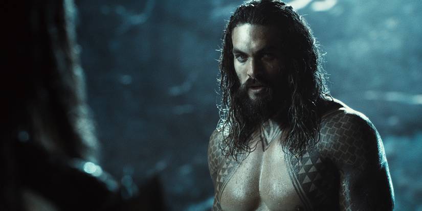 Jason Momoa as Aquaman in 'Zack Snyder's Justice League'