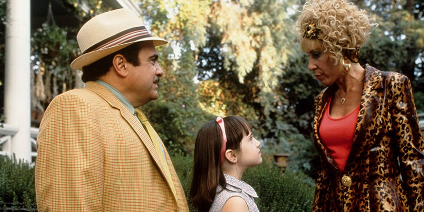 Matilda talking to her parents in Matilda