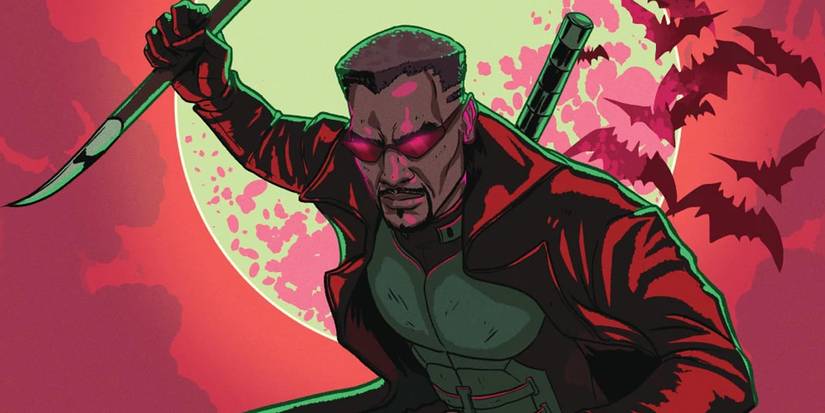 Lame tenant une lame dans les bandes dessinées Marvel