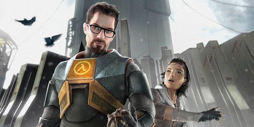 Two characters from half-life-2