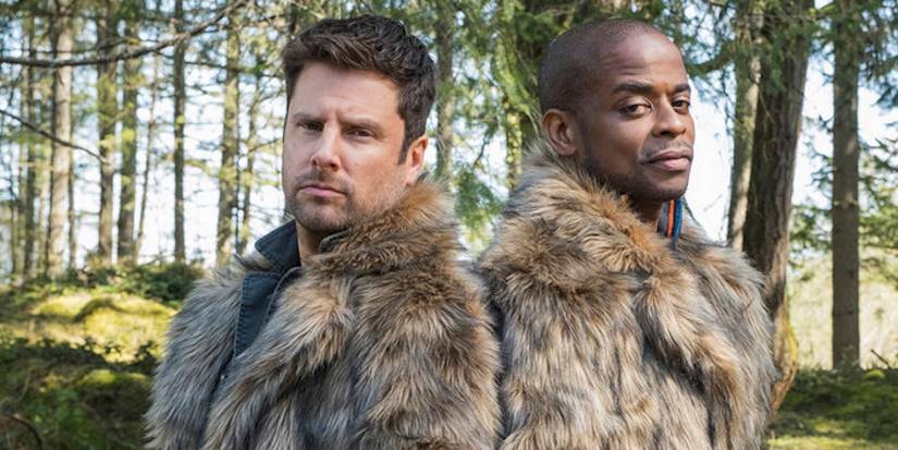 James Roday and Dulé Hill in Psych 2