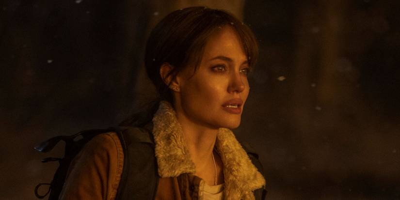 Angelina Jolie as Hannah in the Taylor Sheridan movie, Those Who Wish Me Dead.