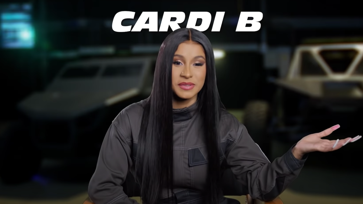 Cardi B Describes Her F9 Character in New Video