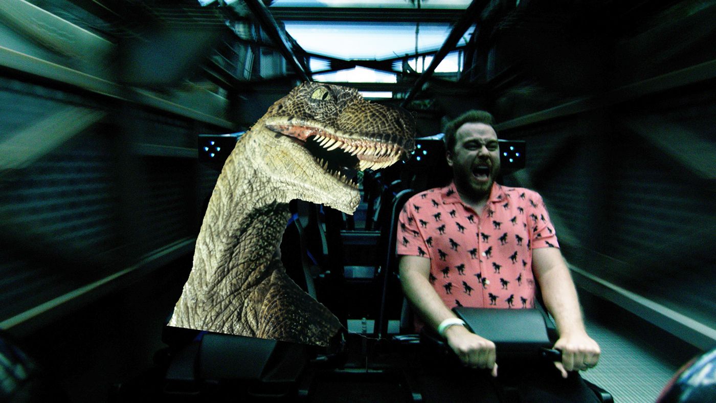 Jurassic World VelociCoaster Review and Ride Footage: A Terrifying Coaster