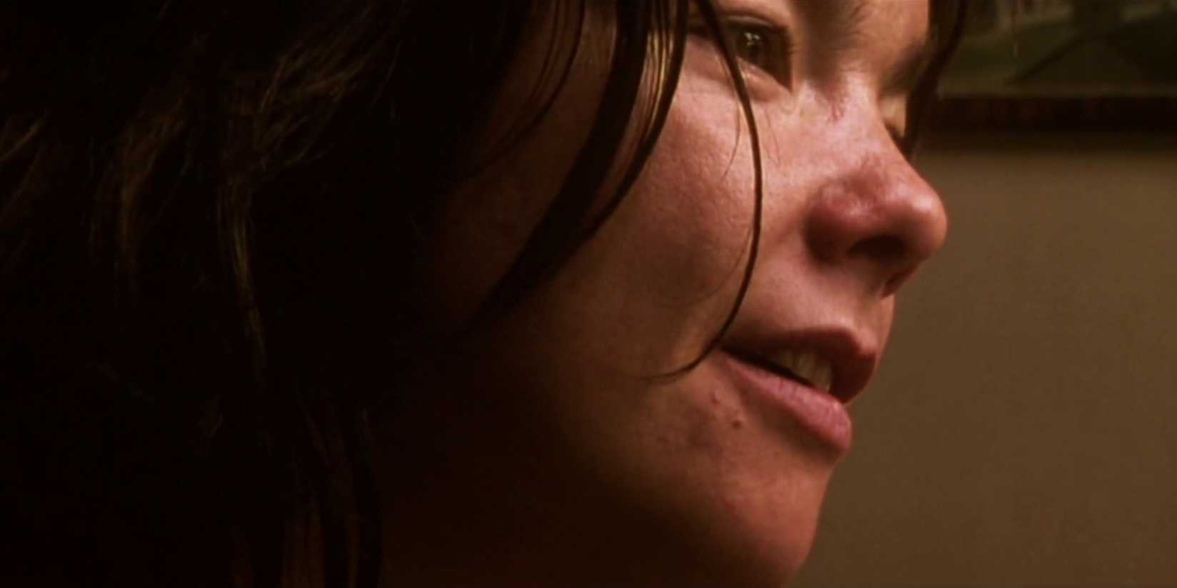 A close-up of Björk in Dancer in the Dark