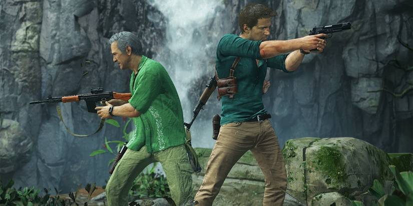A screenshot from Uncharted 4: A Thief's End