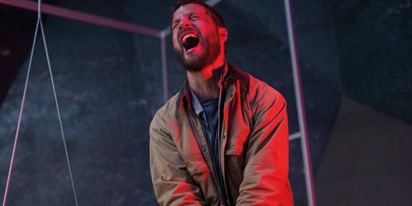 Grey Trace screams in pain in Upgrade