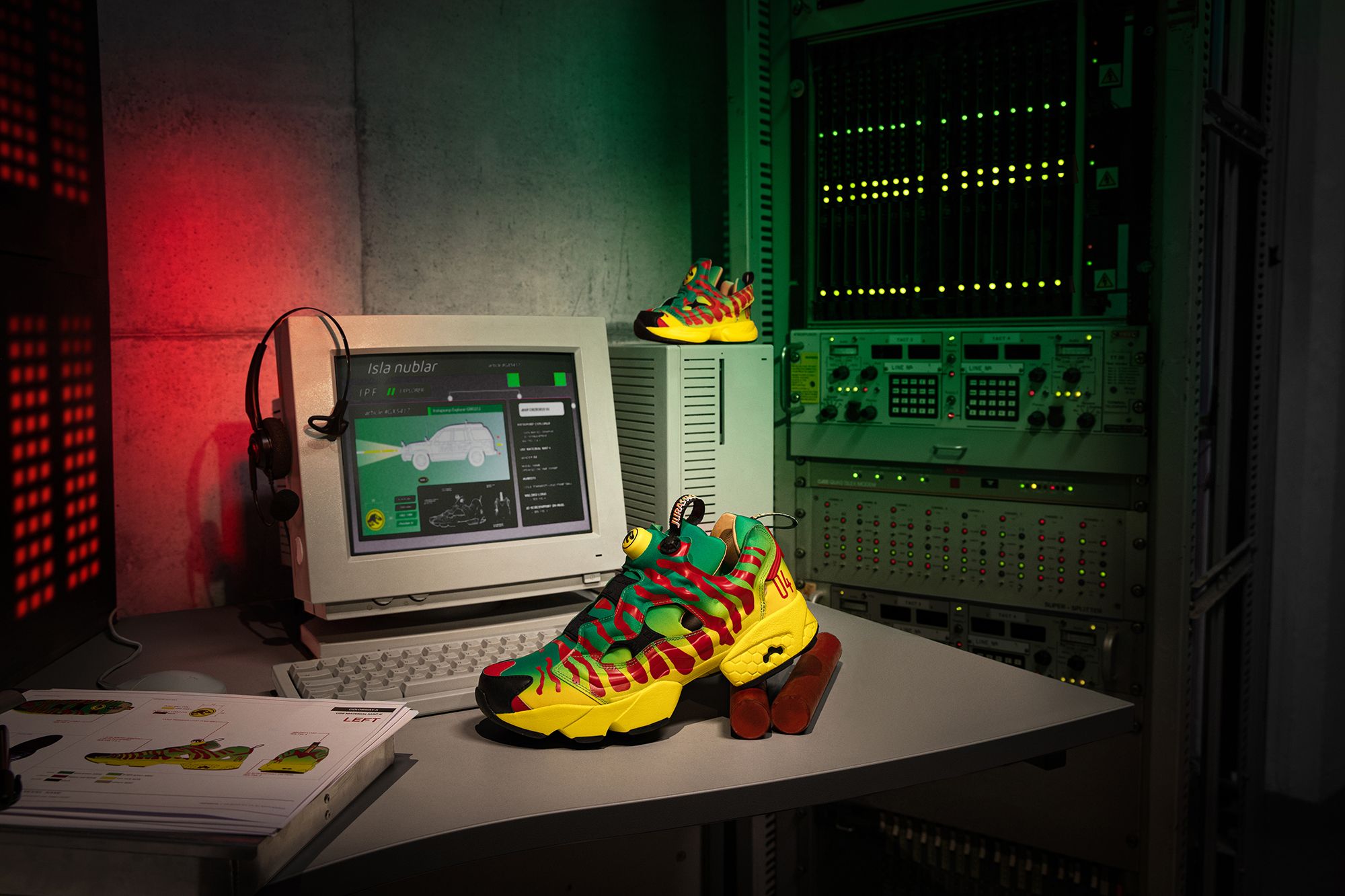 Reebok x Jurassic Park Shoes, Apparel Images Reveal a Dinomite