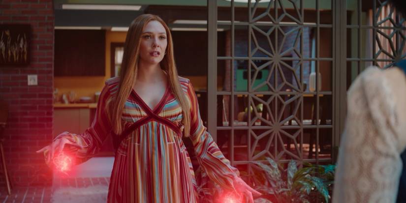 Elizabeth Olsen as Wanda Maximoff in Episode 4 of WandaVision