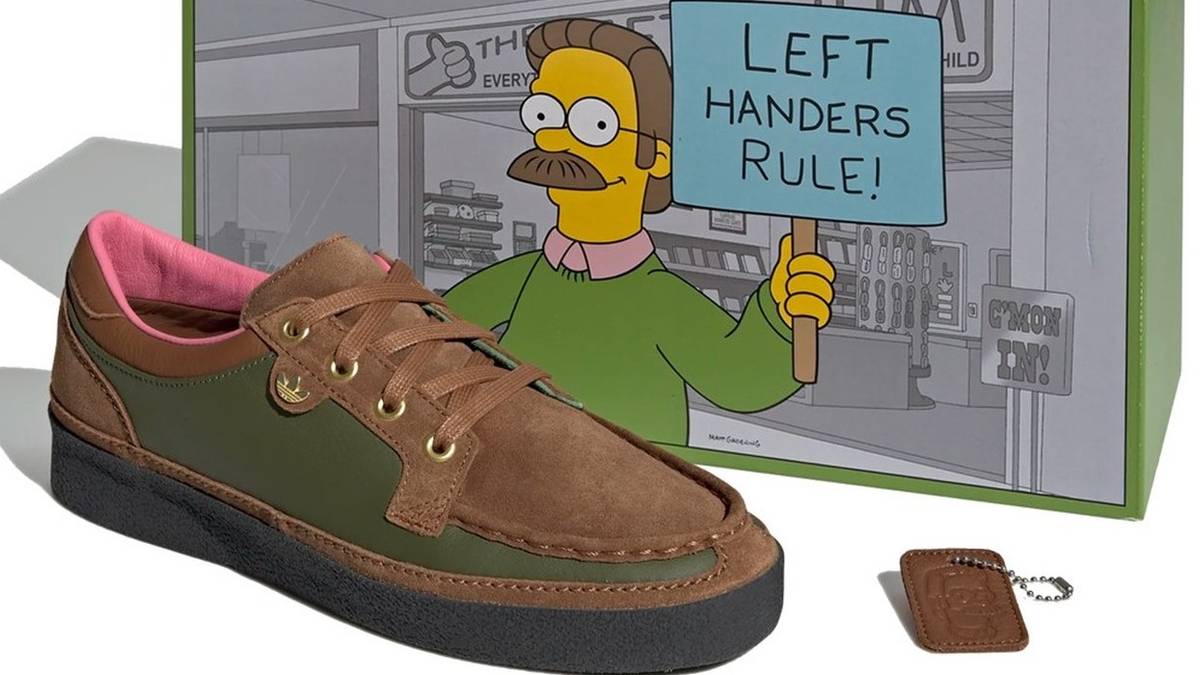 Adidas Simpsons Sneaker Collaboration Is All About Flanders