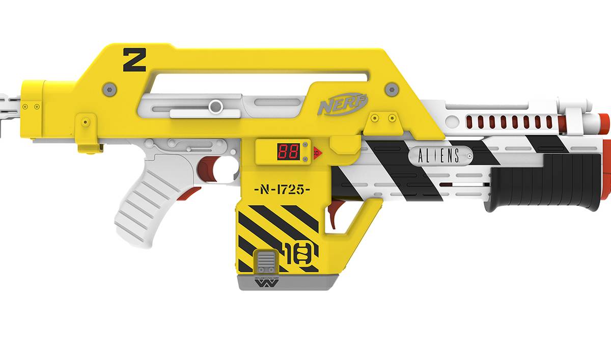 Nerf Just Made an Aliens M41-A Pulse Blaster