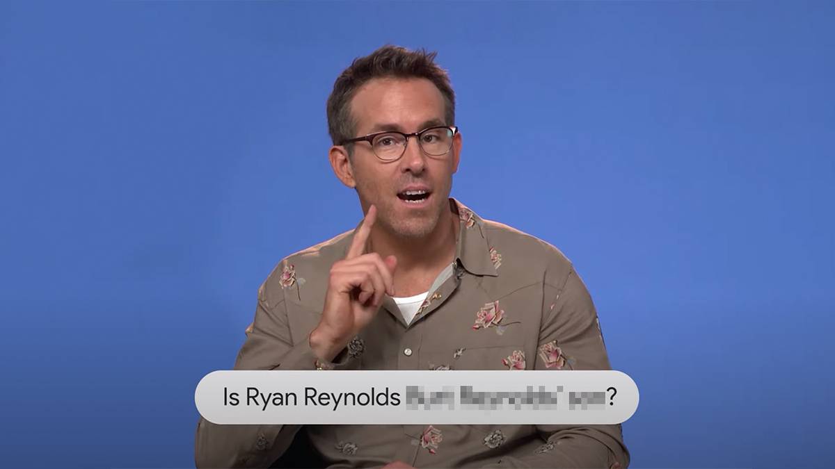Ryan Reynolds Answers Popular Google Questions About Himself