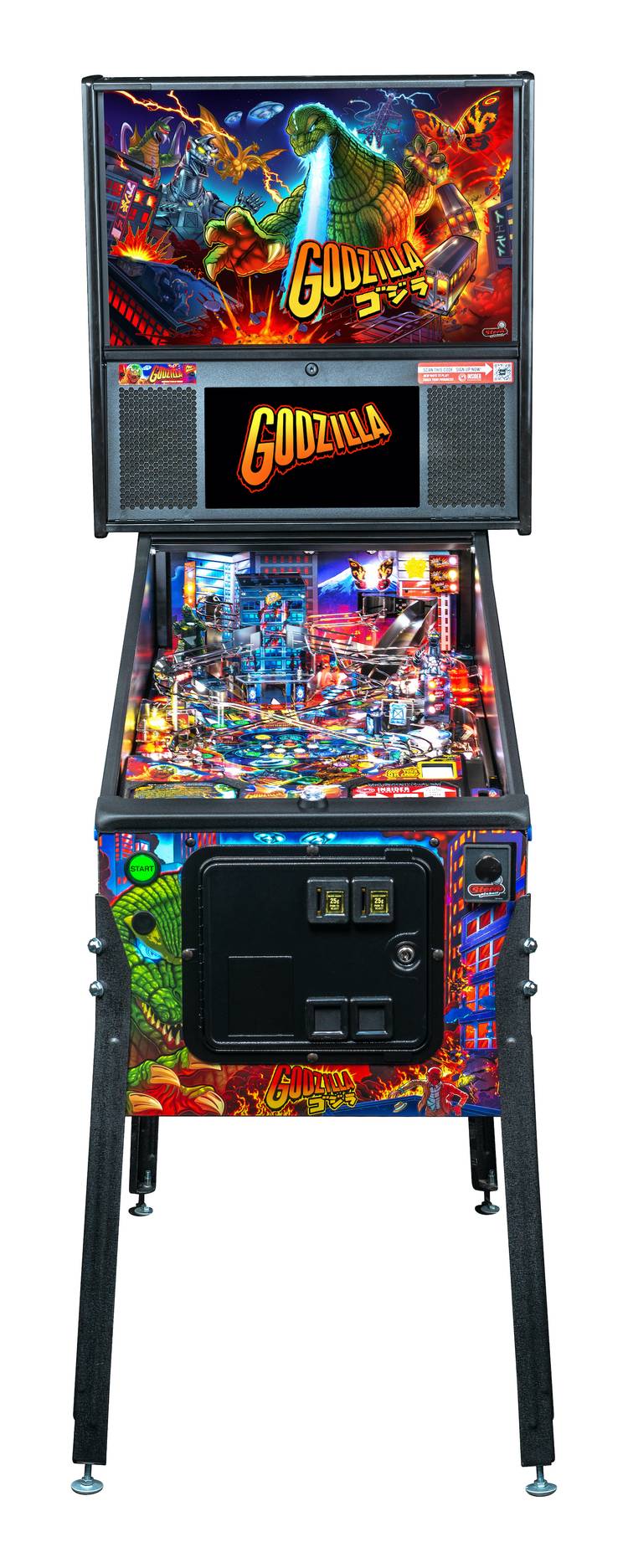 Godzilla Pinball Machines Have Players Fighting Evil With Chaos and ...