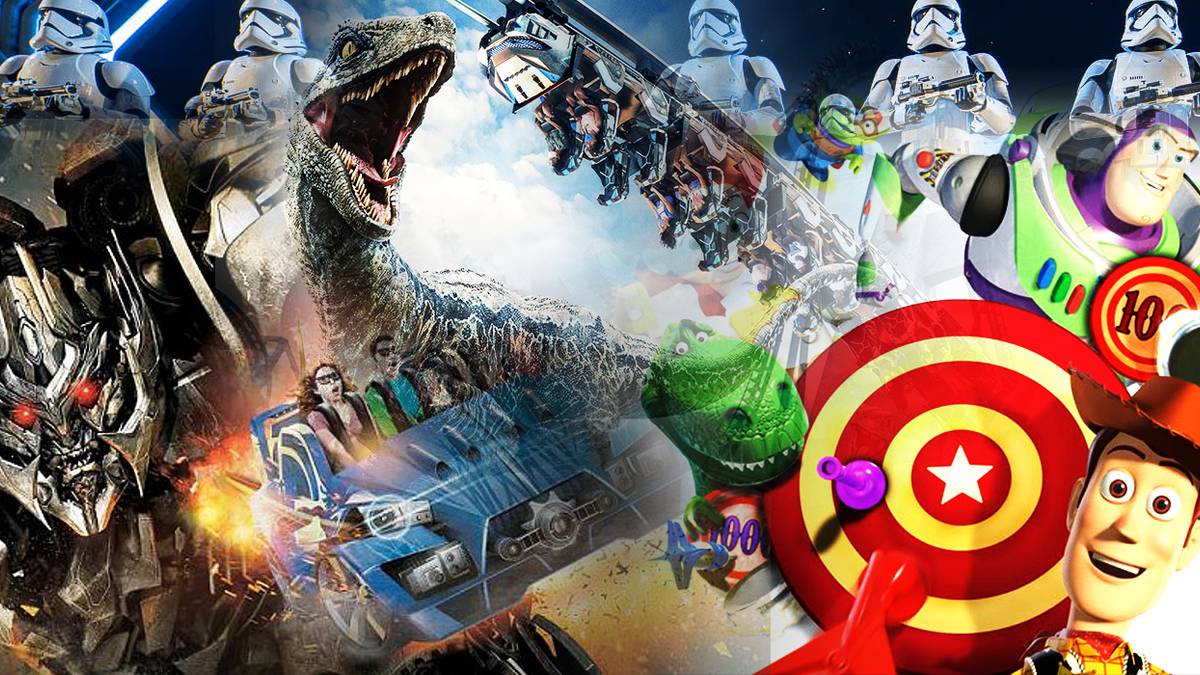 9 Best Theme Park Rides Based on Movies