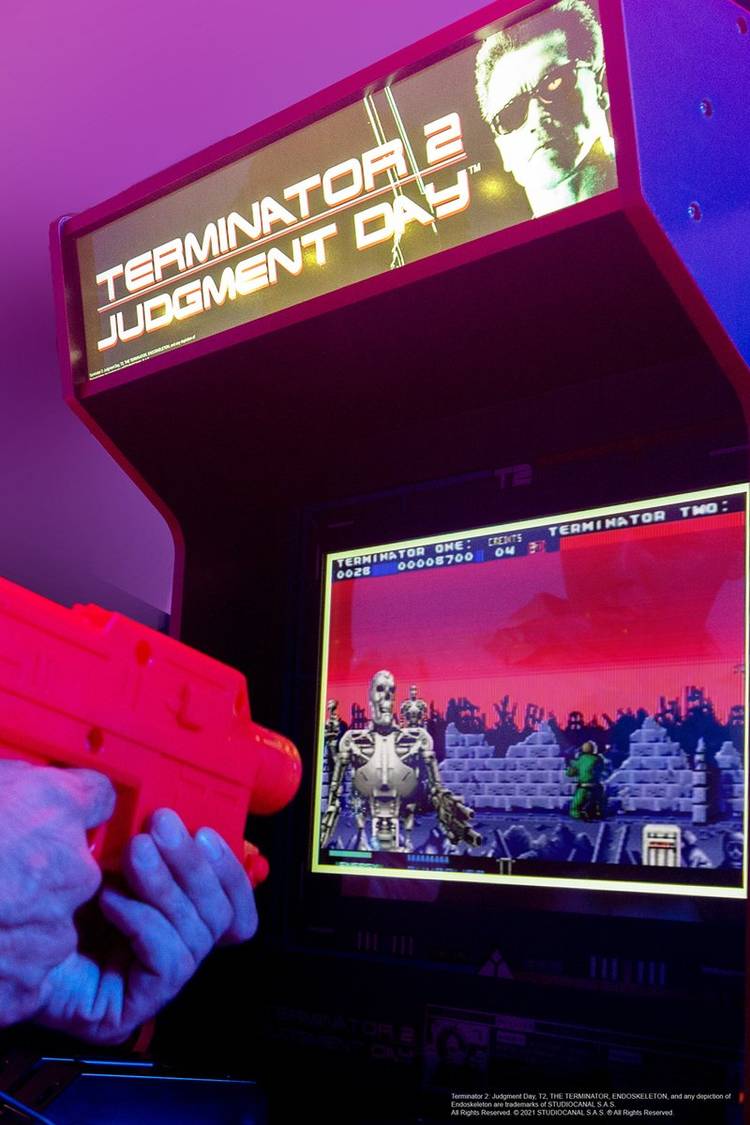 Terminator Arcade Arcade1Up Is Making a Terminator 2 Arcade Cabinet