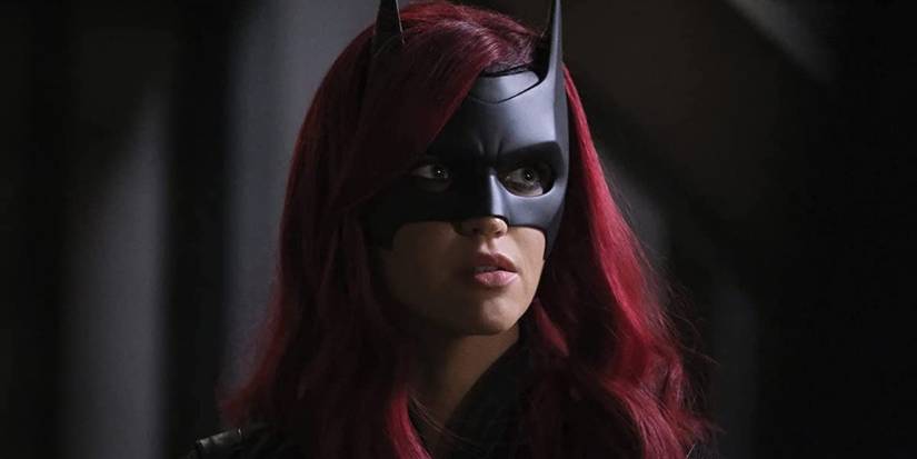 Ruby Rose as Kate Kane aka Batwoman looking intently in CW's Batwoman