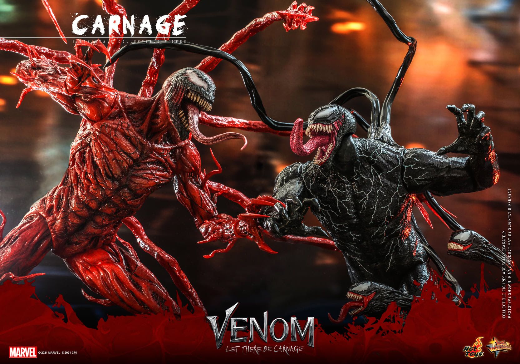 Carnage Hot Toys Figure From Venom 2 Reveals His Most 