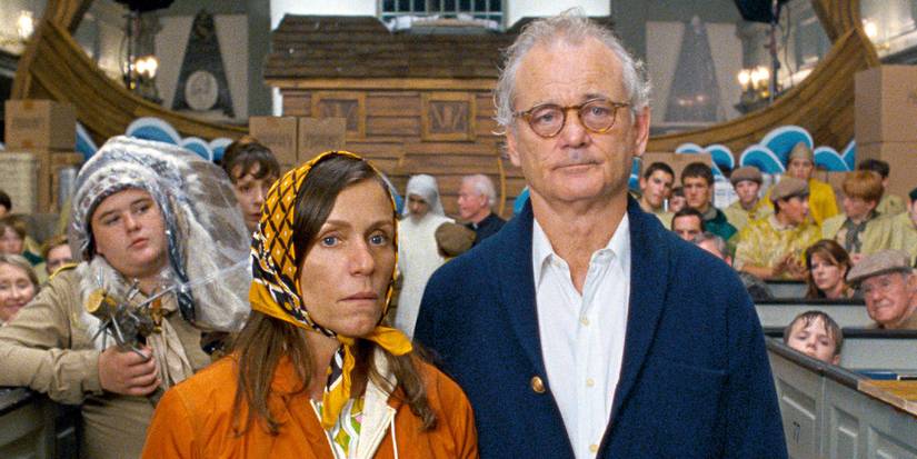 Frances McDormand and Bill Murray in Moonrise Kingdom