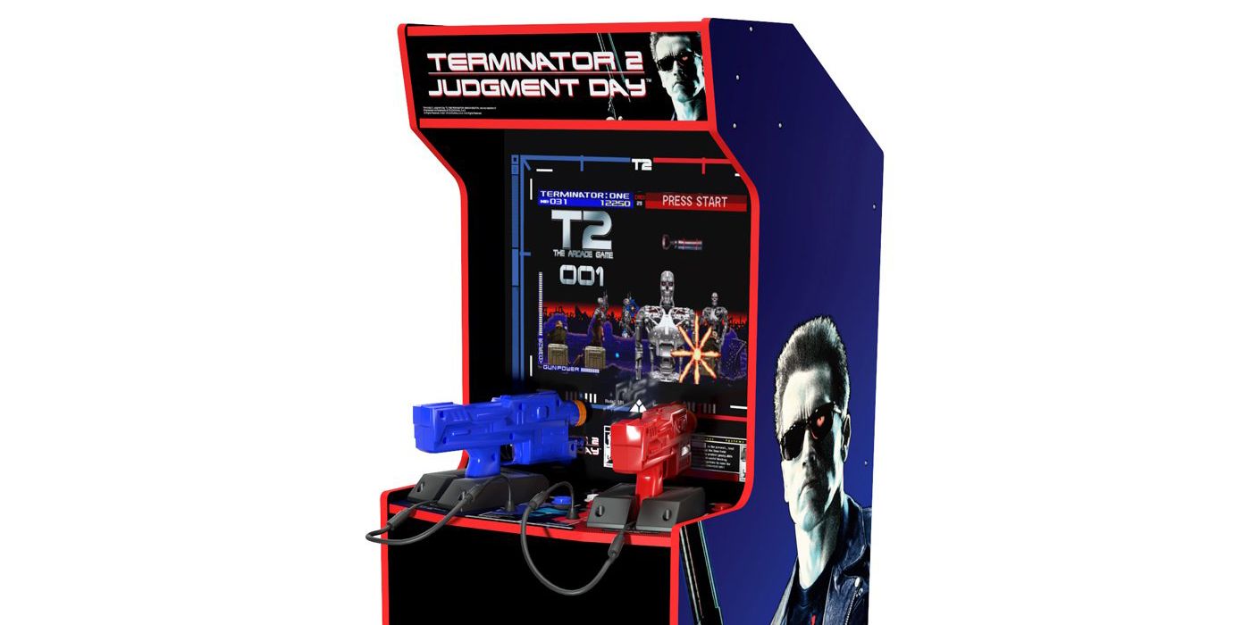 【一台のみ】激レア！arcade machine T2 judgment day TERMINATOR 2 JUDGEMENT DAY CLASSIC SHOOTER ARCADE GAME
