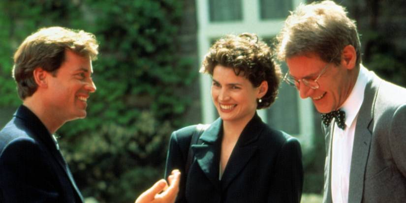 Greg Kinnear, Julia Ormand, and Harrison Ford in 'Sabrina' (1995)
