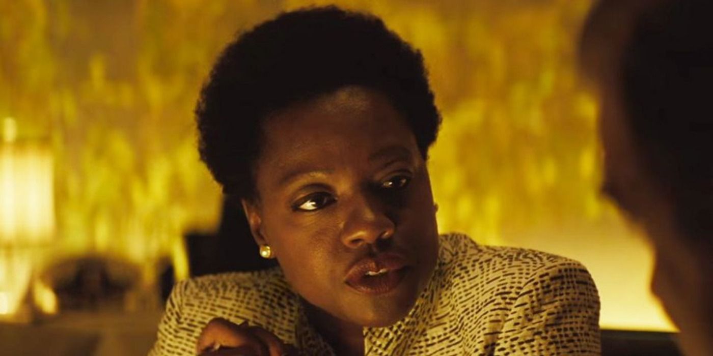 Viola Davis as Amanda Waller in the DCEU
