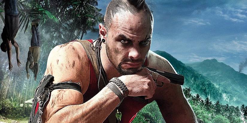 A man with a gun looking pensive in Far Cry